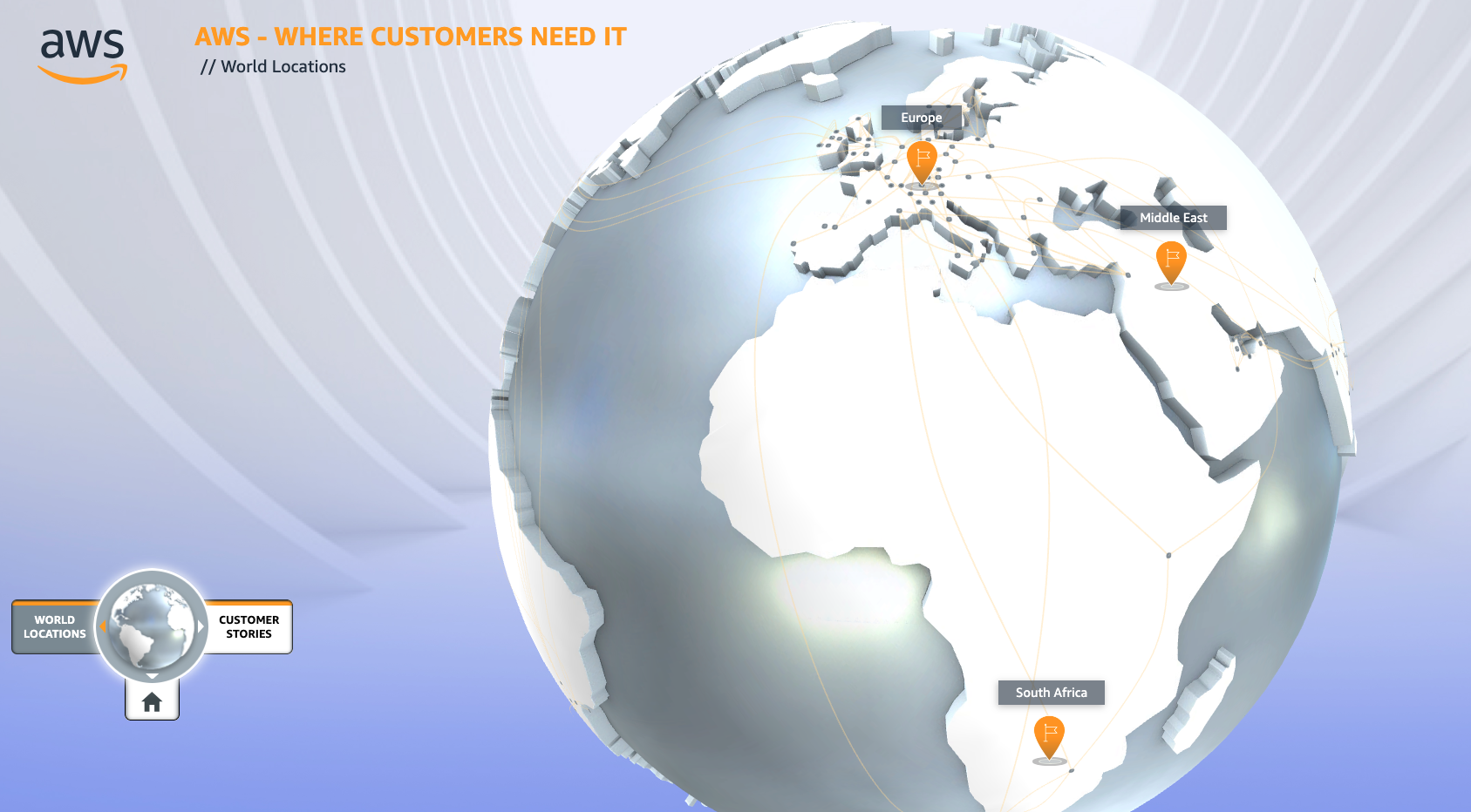 aws map